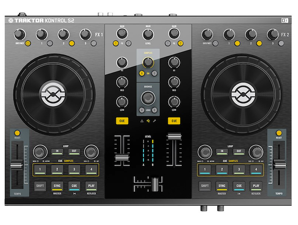 Traktor Kontrol S2 Top Panel