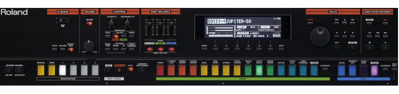 Roland Jupiter-50 Controls
