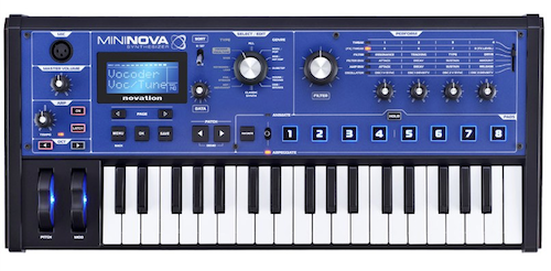 Novation MiniNova - Top Panel