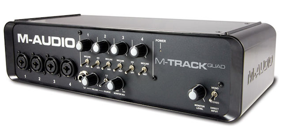 M-Audio M-Track Quad Audio Interface