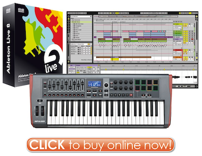 Click Here to Buy Ableton Live 8 Novation Impulse 49 Bundle