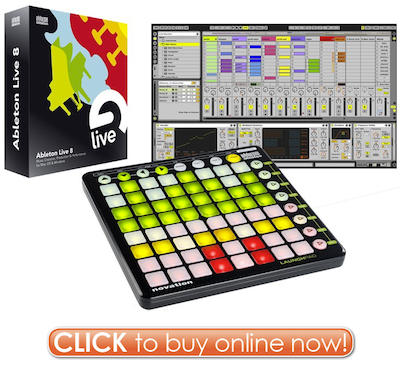 Click Here to Buy Ableton Live 8 Novation Launchpad Bundle