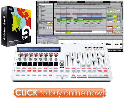 Click Here to Buy Ableton Live 8 Novation Zero SL MkII Controller Bundle