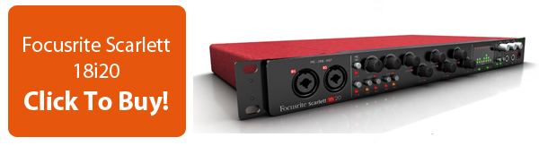 Click To Buy Focusrite Scarlett 18i20 Interface