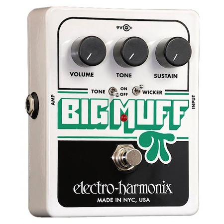 Electro-Harmonix Big Muff Pi with Tone Wicker Distortion Effect Pedal