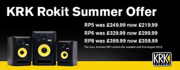 KRK Rokit Summer Offer