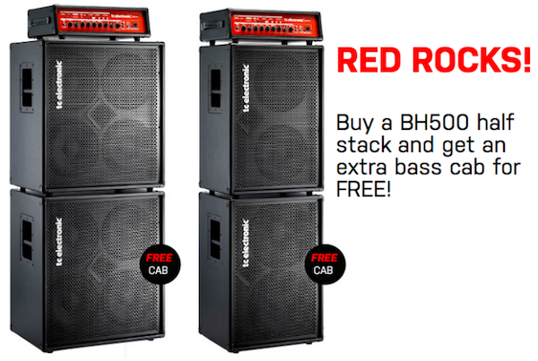 TC Electronic BH500 Free Cab Offer