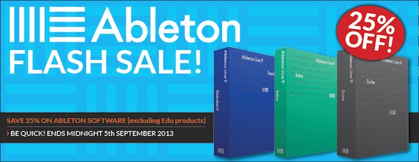 Ableton Flash Sale