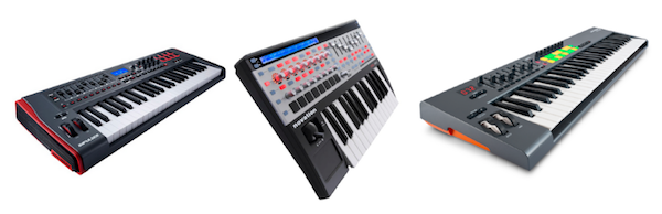 Novation Impulse, SL MkII and Launchkey Controller Keyboards