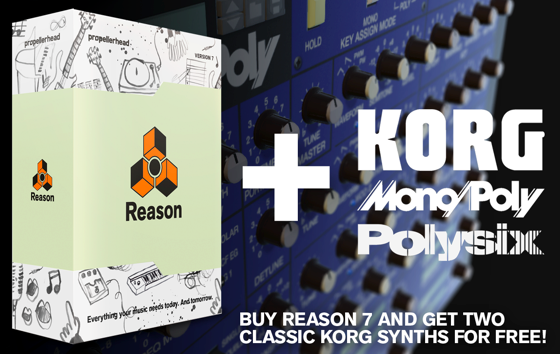 Reason Korg Rack Extension Offer