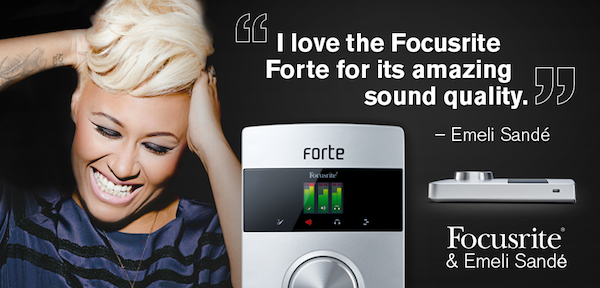 Emeli Sande Focusrite Forte