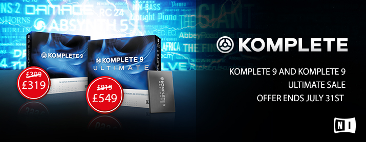 Native Instruments Komplete 9 Offers