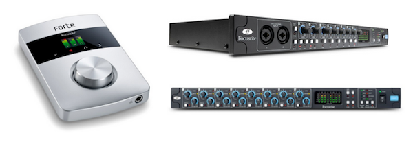 Focusrite Cashback Products - Forte, Octopre MkII, Octopre Dynamic MkII