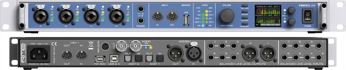RME-Fireface-UFX-front-rear-Synthax-Audio-UK