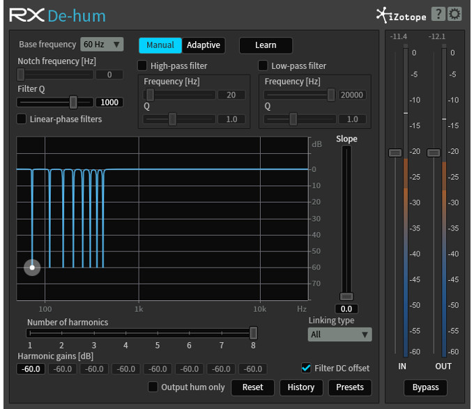 iZotope RX deHum