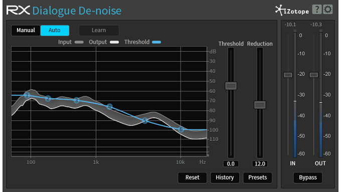 iZotope RX deNoise