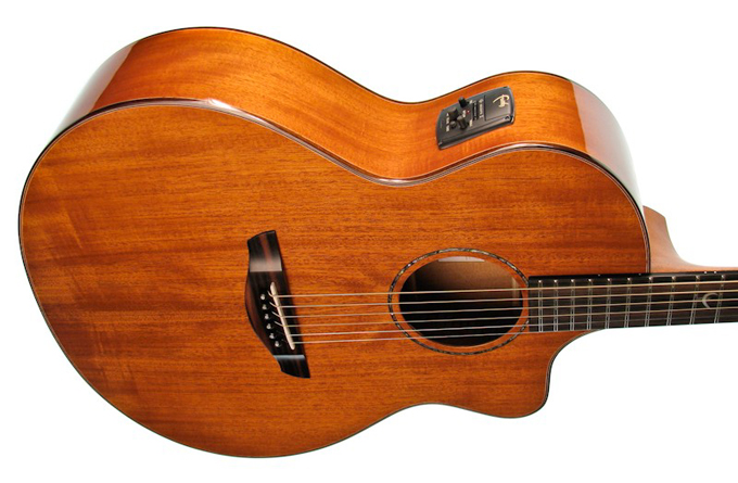 Faith FNCEMG, Mahogany Series Neptune Baby Jumbo