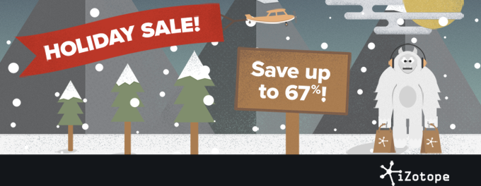 izotope holiday sale